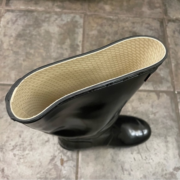 Hunter Original Gloss Black Boots . US 8M 9F Euro 40-41 UK 7 - Picture 10 of 10